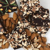 Toasted Almond Bar - Organic Vegan Dark Chocolate