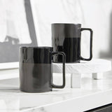 Organic Mug - Glossy Black/Matte Black