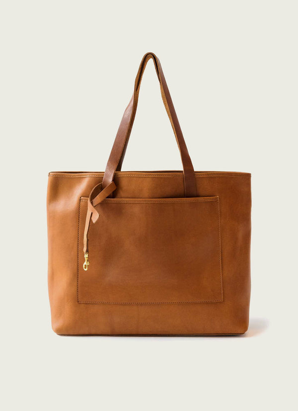 Leather Oversized Tote Bag