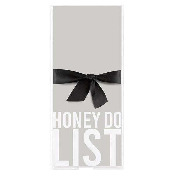 Acrylic Notepaper Tray - Honey Do List