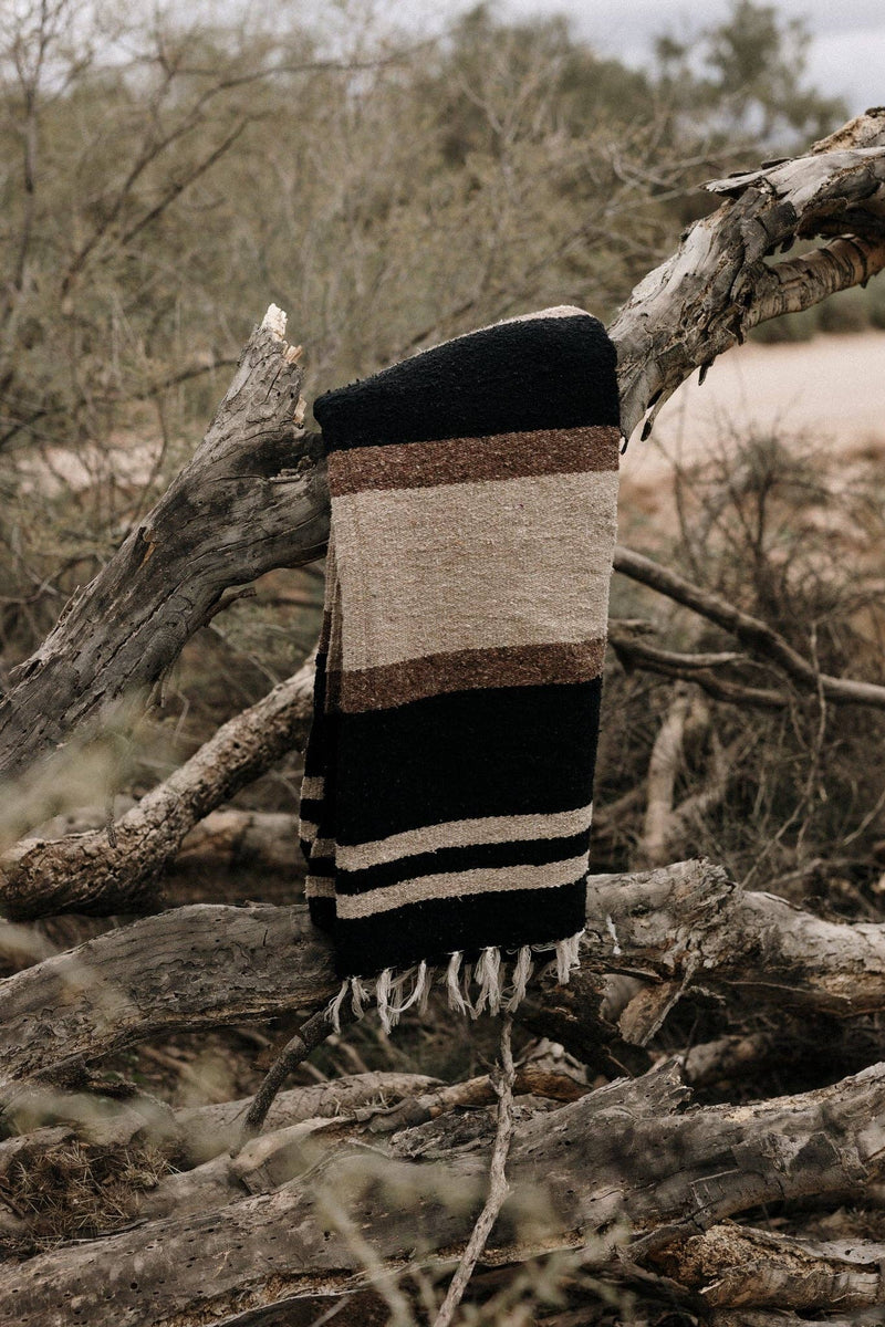 Blackstone Lines  // Handwoven Blanket