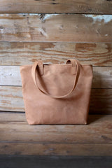 Kilele Leather Market Tote