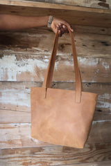 The Kilele Leather Day Tote