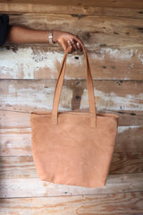 The Kilele Leather Day Tote