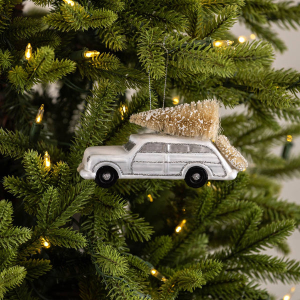 Car With Tree Ornament