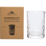 Cocktail Mixing Glass - Diamond Cut Design