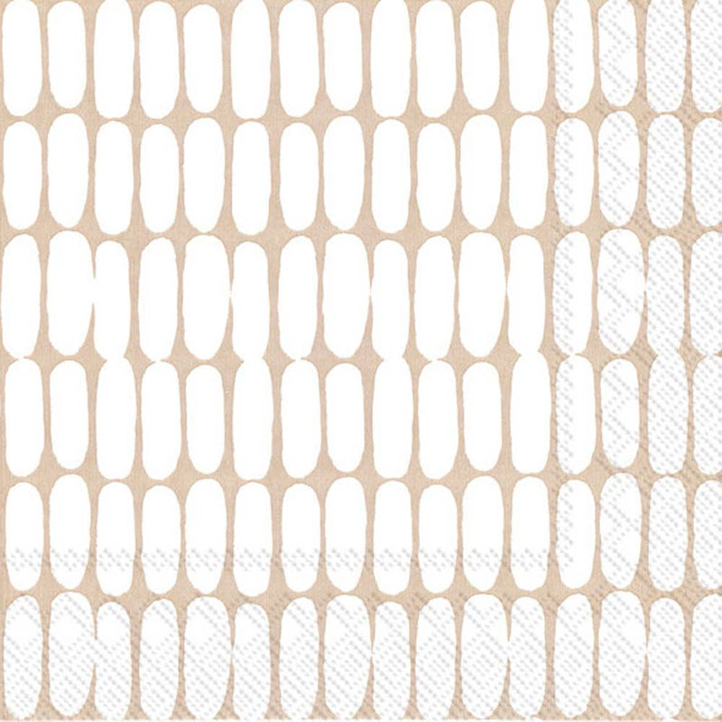Cocktail Napkins 20 ct Alku Cream