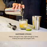 4-Piece Cocktail Shaker Set - Stainless Steel