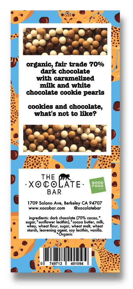 Cookie Crunch Bar - Milk & White Chocolate