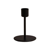 Black candle holder short