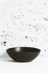 Stoneware Serving Bowl: Matte White, Large