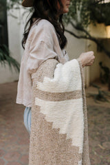 Adobe Sandstone // Handwoven Blanket