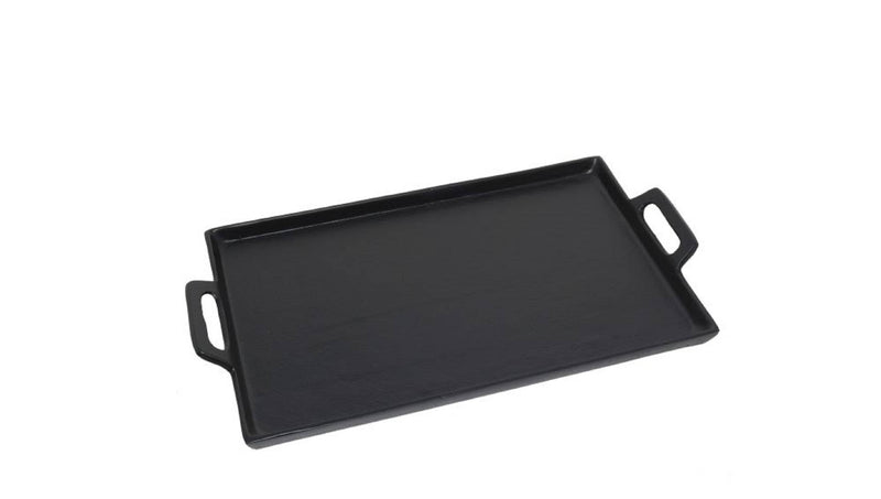 Black Tray w/ Handles - 11.5x20"