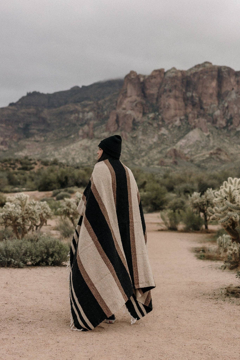 Blackstone Lines  // Handwoven Blanket