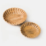 Scallop Serenity Bowls - Natural Set/2