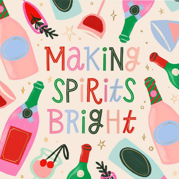 Cocktail Napkins | Making Spirits Bright - 20ct