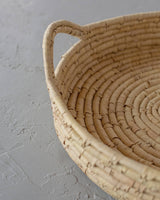 Oval Tray Basket, palm leaf, large