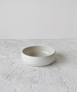 Stoneware Tapas Bowl | Matte Black/Shiny White