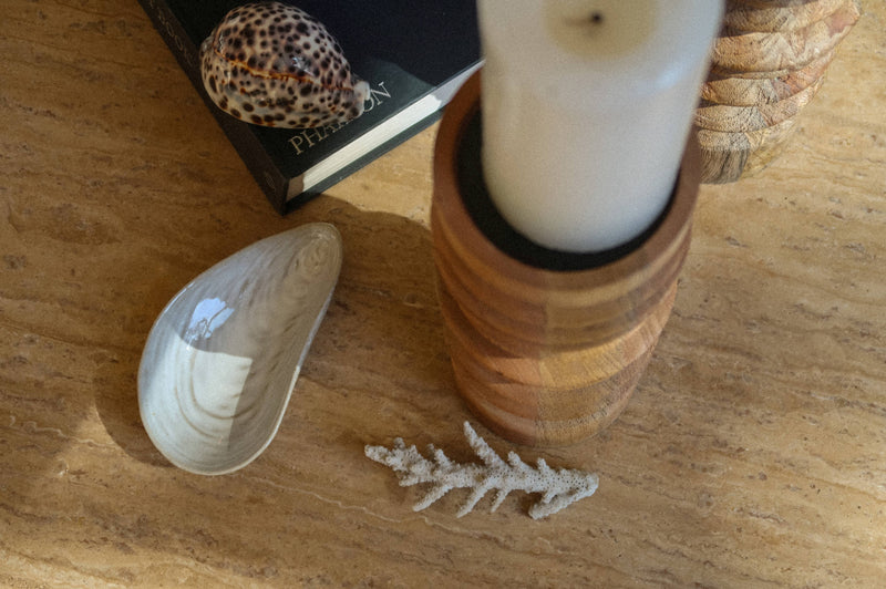 Sedona Pillar Holder S, Natural