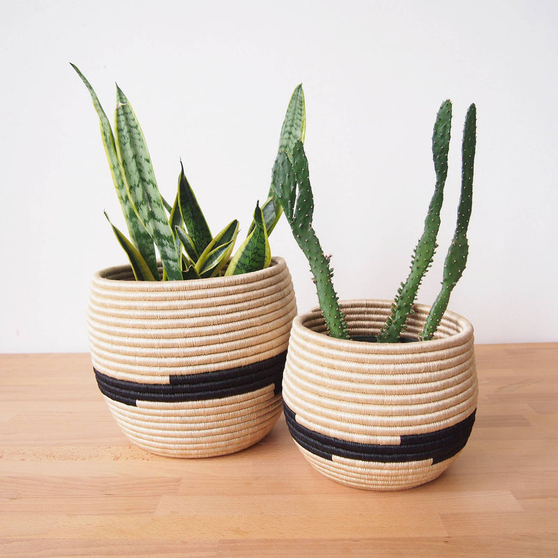 Planter Basket: Tan, Large