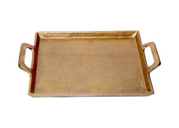 Antique Brass Tray 10x14"