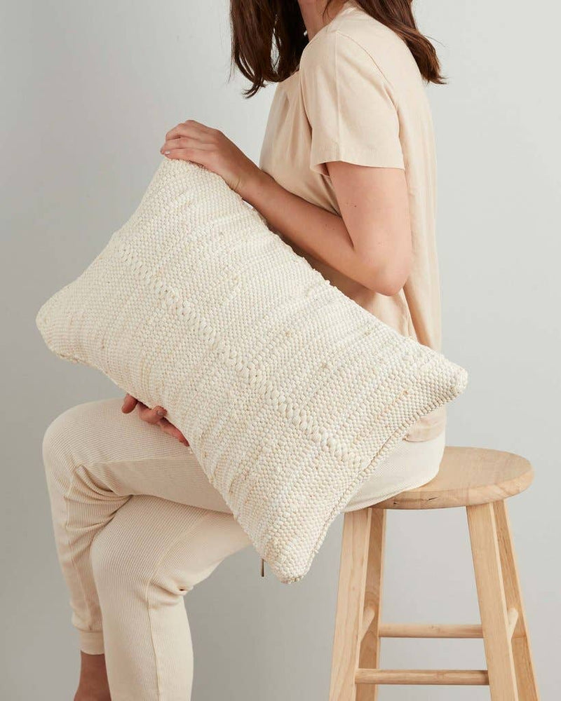 Chindi Lumbar Pillow w/ Insert - 14x24