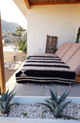 Blackstone Lines  // Handwoven Blanket
