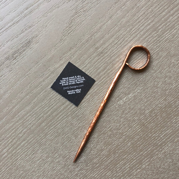 Forged Copper Cocktail Pick