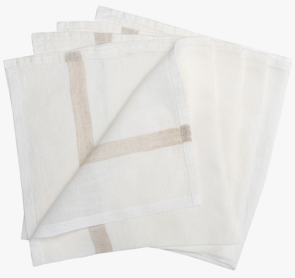 Laundered Linen Napkins - Set of 4