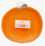 Pumpkin Paper Plates