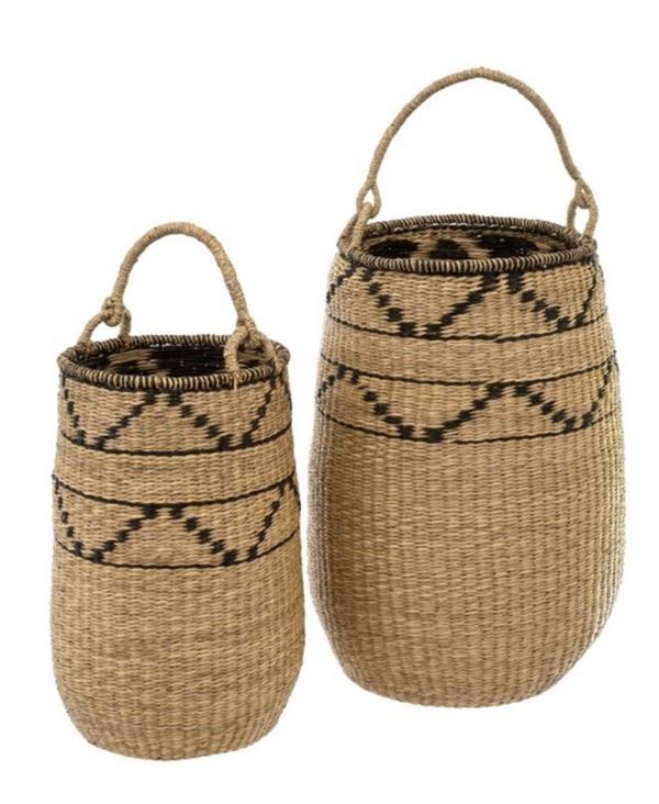 Lanai Seagrass Baskets: Set/2