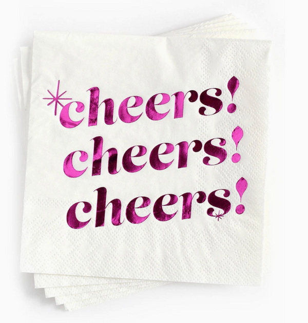 Cheers Cocktail Napkin | 20 ct.