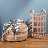 Pali Recycled Leather Everything Basket