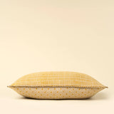 16x24 Dash & Dot Linen Pillow, Sunflower: Cover with Filler