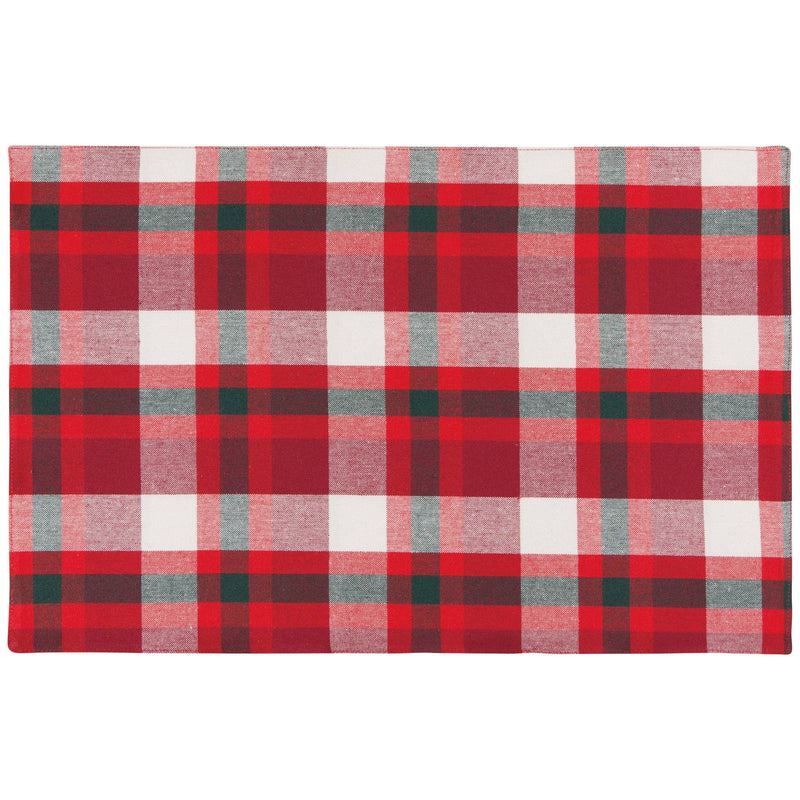 Cotton Holiday Placemats: Set/4