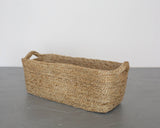 Rectangular Tray Basket, jute - natural: Set/2