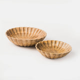 Scallop Serenity Bowls - Natural Set/2