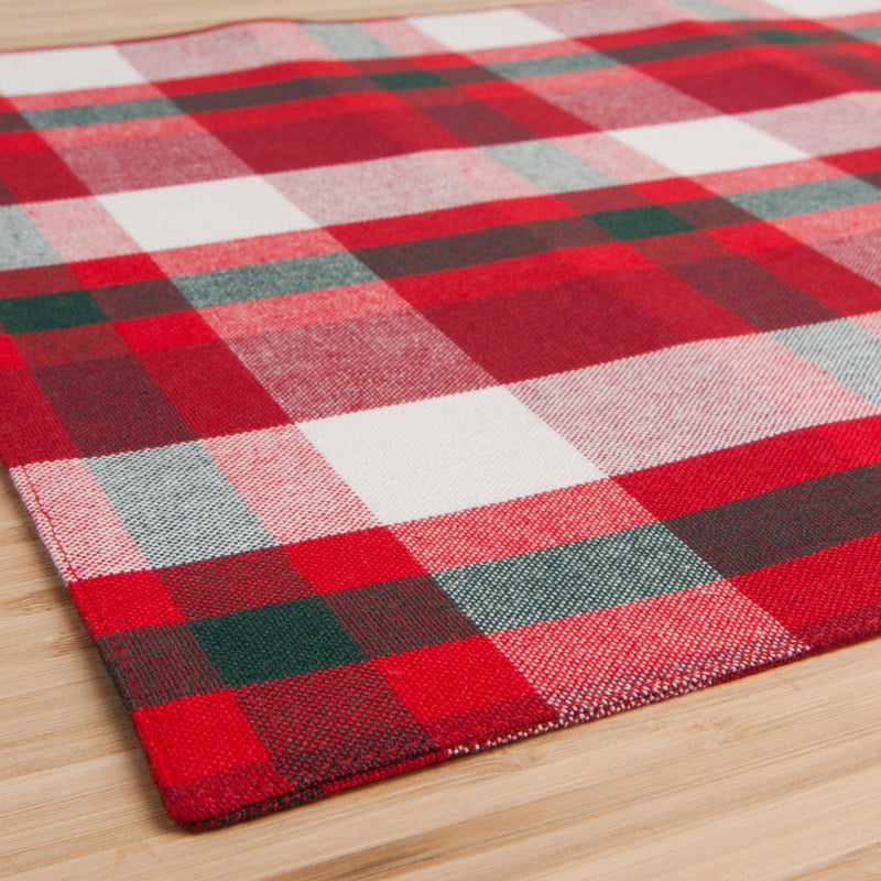 Cotton Holiday Placemats: Set/4