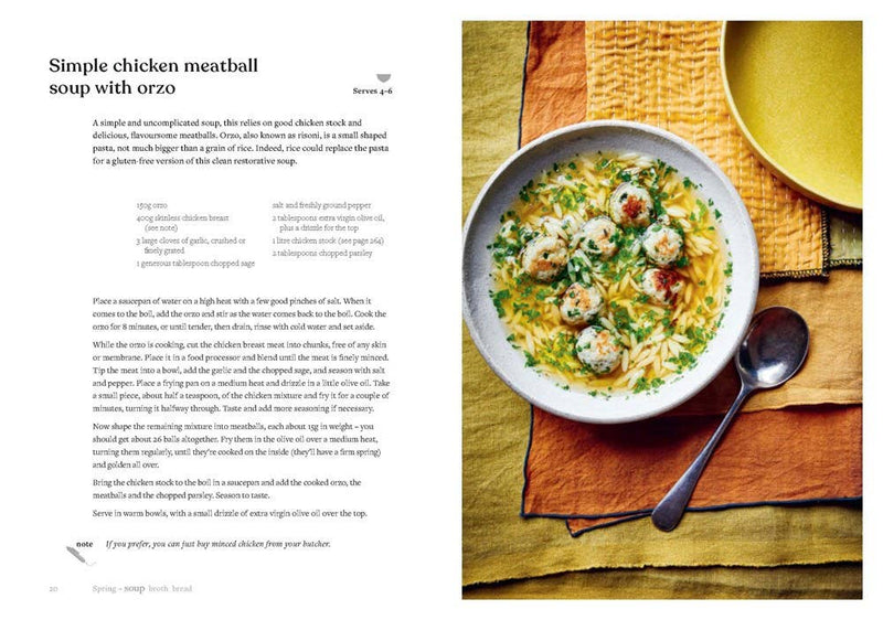 Soup Broth Bread: by Rachel Allen