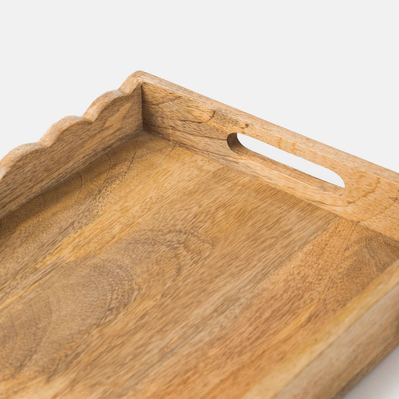 Scalloped Serving Tray