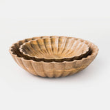Scallop Serenity Bowls - Natural Set/2