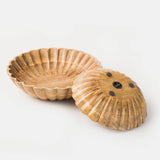 Scallop Serenity Bowls - Natural Set/2