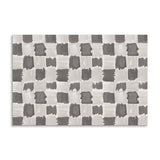 B/W Checkerboard Paper Placemats
