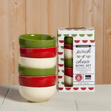 Holiday Pinch Bowls: Set/6