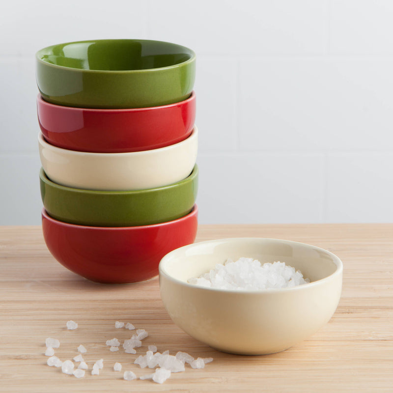 Holiday Pinch Bowls: Set/6