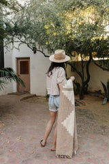 Adobe Sandstone // Handwoven Blanket