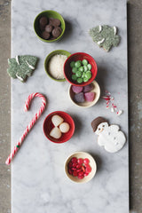 Holiday Pinch Bowls: Set/6