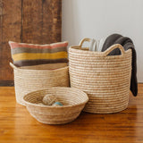 Palm Leaf Laundry Basket