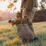 Paloma Striped Shoppers