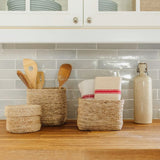Small Square Jute Baskets